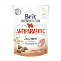 Функциональное лакомство Brit Care Functional Snack Antiparasitic Salmon для собак, с лососем, 150 г