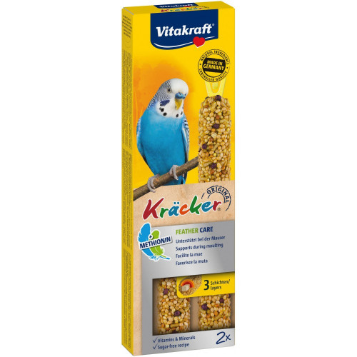 Крекер Vitakraft для декоративных попугаев, в период линьки, 2 шт.