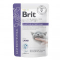 Влажный корм Brit GF VetDiet Gastrointestinal для кошек, с ягненком, 85 г