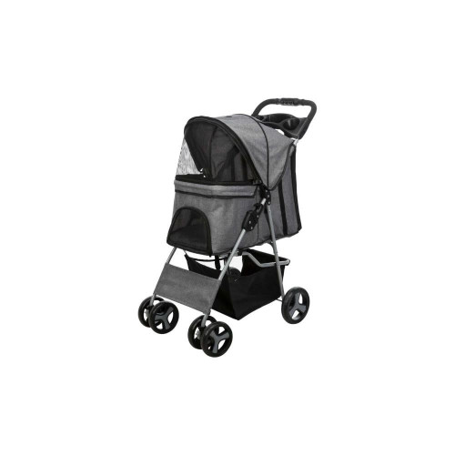 Коляска Trixie "Buggy" для животных, серый, 47х100х80 см, 4,9 кг