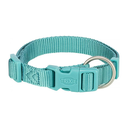 Ошейник Trixie "Premium" для собак, аква, XS-S: 22-35см/10мм
