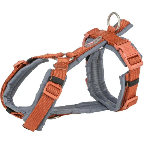 Шлея Trixie "Premium" для собак, ржавчина, L-XL: 75-120см/25мм