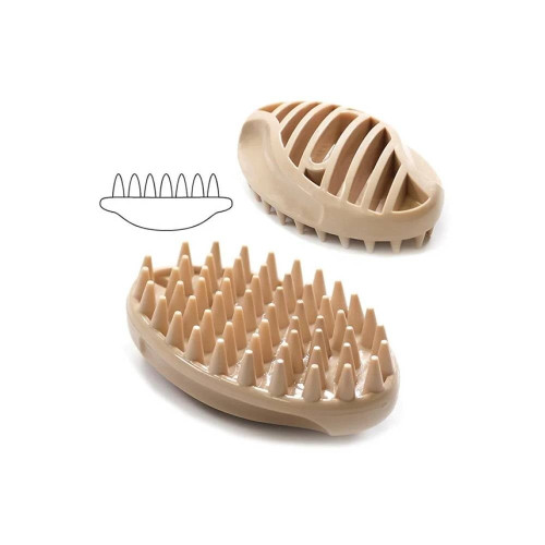 Силиконовая щетка DoggyMan Rubber Brush для собак и кошек с короткой шерстью, 6.5×10.5×3.5 см Силиконовая щетка DoggyMan Rubber Brush для собак и кошек с короткой шерстью, 6.5×10.5×3.5 см