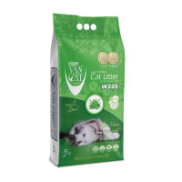 Бентонитовый наполнитель VanCat AloeVera для туалета, 5 кг Бентонитовый наполнитель VanCat AloeVera для туалета, 5 кг