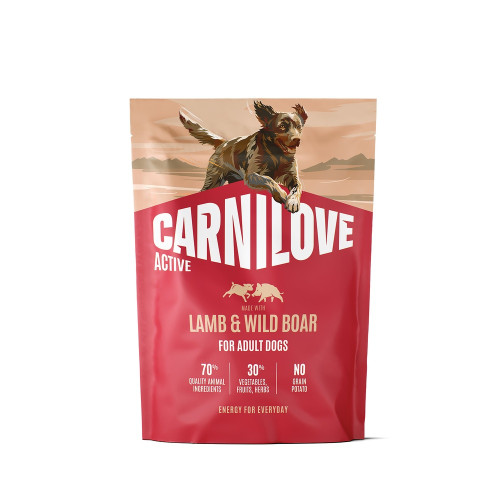 Сухий корм Carnilove Adult Lamb & Wild Boar, для собак, 1.5 кг