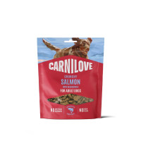 Лакомство Carnilove Dog Crunchy Snack, для собак, лосось, черника, 200 г Лакомство Carnilove Dog Crunchy Snack, для собак, лосось, черника, 200 г