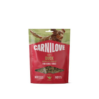 Ласощі Carnilove Dog Semi Moist, для собак, качка, розмарин, 200 г Ласощі Carnilove Dog Semi Moist, для собак, качка, розмарин, 200 г