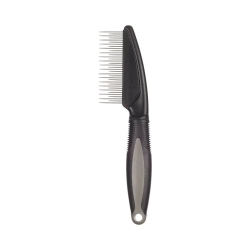 Расческа Flamingo Comb Short/Long Comfort для собак, с короткими/длинными круглыми зубцами (17/18 шт), 21×5.5 см