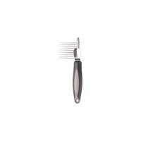 Расческа Flamingo Detangler Comfort для распутывания длинной шерсти у собак, 9 зубцов, 18×6 см