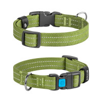 Ошейник CoLLaR для собак брезент, хлопчатобумажная тесьма, пластиковый фастекс, S, ш 20 мм, д 28-40 см Ошейник CoLLaR для собак брезент, хлопчатобумажная тесьма, пластиковый фастекс, S, ш 20 мм, д 28-40 см