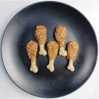Лакомство AlfPet AS38 для собак, шашлык из курицы утки и печени, 500 г Лакомство AlfPet AS38 для собак, шашлык из курицы утки и печени, 500 г