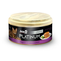 Влажный корм AnimAll Platinum для взрослых кошек, нежный паштет из утки, 70 г Влажный корм AnimAll Platinum для взрослых кошек, нежный паштет из утки, 70 г