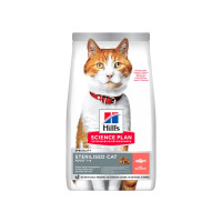 Сухой корм Hill's Science Plan Adult Sterilised Cat Salmon для взрослых стерилизованных кошек, лосось, 3 кг Сухой корм Hill's Science Plan Adult Sterilised Cat Salmon для взрослых стерилизованных кошек, лосось, 3 кг