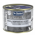 Влажный корм Dr.Clauder's Best Selection №5 для взрослых кошек с курицей, тунцем и шпинатом, 200 г