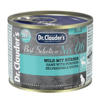 Влажный корм Dr.Clauder's Best Selection №6 для взрослых кошек, дичь с тыквой, 200 г Влажный корм Dr.Clauder's Best Selection №6 для взрослых кошек, дичь с тыквой, 200 г