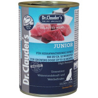 Влажный корм Dr.Clauder's Selected Meat Junior для щенков, 400 г Влажный корм Dr.Clauder's Selected Meat Junior для щенков, 400 г