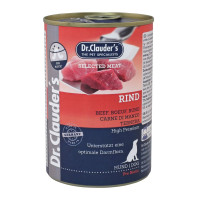 Влажный корм Dr.Clauder's Selected Meat Beef для собак, говядина, 400 г Влажный корм Dr.Clauder's Selected Meat Beef для собак, говядина, 400 г