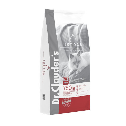 Сухой корм Dr.Clauder's High Premium Indoor для домашних кошек, 10 кг