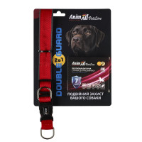 Комплект AnimAll VetLine Double Guard ошейник с противопаразитарной лентой для собак, 25 мм, 400 - 500 мм, красный Комплект AnimAll VetLine Double Guard ошейник с противопаразитарной лентой для собак, 25 мм, 400 - 500 мм, красный