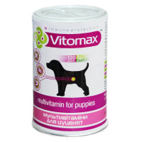Мультивитамины Vitomax для щенков всех пород, 120 таблеток Мультивитамины Vitomax для щенков всех пород, 120 таблеток
