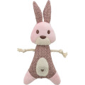 Игрушка Trixie Заяц для собак, ткань и плюш, 24 см