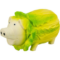 Игрушка Trixie Капустная свинка, для собак, со звуком, латекс, 23 см, светло-зеленая Игрушка Trixie Капустная свинка, для собак, со звуком, латекс, 23 см, светло-зеленая