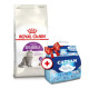 Сухой корм Royal Canin Sensible при чувствительном пищеварении у кошек, 4 кг + наполнитель Catsan 5 л в подарок