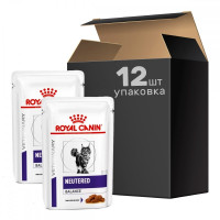 Влажный корм Royal Canin Feline Neutered Balance для взрослых стерилизированных кошек, склонным к набору лишнего веса, 8 шт + 4 шт в подарок, 1.02 кг Влажный корм Royal Canin Feline Neutered Balance для взрослых стерилизированных кошек, склонным к набору лишнего веса, 8 шт + 4 шт в подарок, 1.02 кг