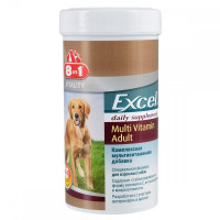 Вітаміни 8in1 Excel Multi Vitamin Adult для дорослих собак для здорового розвитку, мультивітамін, 70 шт Вітаміни 8in1 Excel Multi Vitamin Adult для дорослих собак для здорового розвитку, мультивітамін, 70 шт