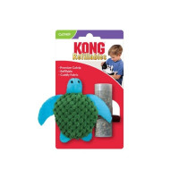Игрушка KONG Refillables Turtle для кошек, черепаха со сменным блоком с кошачьей мятой, 3.81×11.43×9.53 см Игрушка KONG Refillables Turtle для кошек, черепаха со сменным блоком с кошачьей мятой, 3.81×11.43×9.53 см