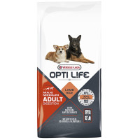 Сухой корм Versele-Laga Opti Life Adult Digestion Medium & Max с ягня для взрослых собак средних и крупных пород, с чувствительным пищеварением, 12.5 кг Сухой корм Versele-Laga Opti Life Adult Digestion Medium & Max с ягня для взрослых собак средних и крупных пород, с чувствительным пищеварением, 12.5 кг