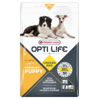 Сухой суперпремиум корм Versele-Laga Opti Life Puppy Medium для щенков средних пород, курица, 2.5 кг Сухой суперпремиум корм Versele-Laga Opti Life Puppy Medium для щенков средних пород, курица, 2.5 кг
