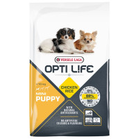 Сухой суперпремиум корм Versele-Laga Opti Life Puppy Mini для щенков мини и малых пород курица, 7.5 кг Сухой суперпремиум корм Versele-Laga Opti Life Puppy Mini для щенков мини и малых пород курица, 7.5 кг