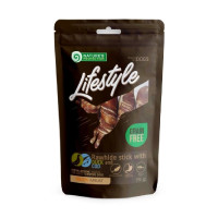 Лакомство Nature's Protection Lifestyle Rawhide Stick Duck&Cod для собак, палочки с уткой и треской, 75 г Лакомство Nature's Protection Lifestyle Rawhide Stick Duck&Cod для собак, палочки с уткой и треской, 75 г