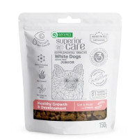 Беззерновые лакомства Nature's Protection Superior Care White Dogs Healthy Growth&Development для молодых собак, насекомые, 150 г