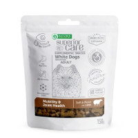 Беззернові ласощі Nature's Protection Superior Care White Dogs Mobility&Joint Health для дорослих собак, ягня, 150 г Беззернові ласощі Nature's Protection Superior Care White Dogs Mobility&Joint Health для дорослих собак, ягня, 150 г