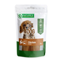 Лакомство Nature's Protection Chicken Sticks для собак, палочки из курицы, 75 г Лакомство Nature's Protection Chicken Sticks для собак, палочки из курицы, 75 г