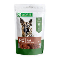 Лакомство Nature's Protection Duck Breast Strips для собак, полоски из утиной грудки, 75 г Лакомство Nature's Protection Duck Breast Strips для собак, полоски из утиной грудки, 75 г