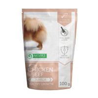 Влажный корм для собак Nature's Protection Healthy Growth, малых пород, с курицей и говядиной, для юниоров, 100 г Влажный корм для собак Nature's Protection Healthy Growth, малых пород, с курицей и говядиной, для юниоров, 100 г