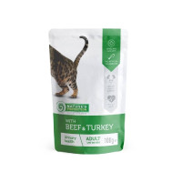 Влажный корм для кошек Nature's Protection Urinary с говядиной и индейкой, 100 г Влажный корм для кошек Nature's Protection Urinary с говядиной и индейкой, 100 г