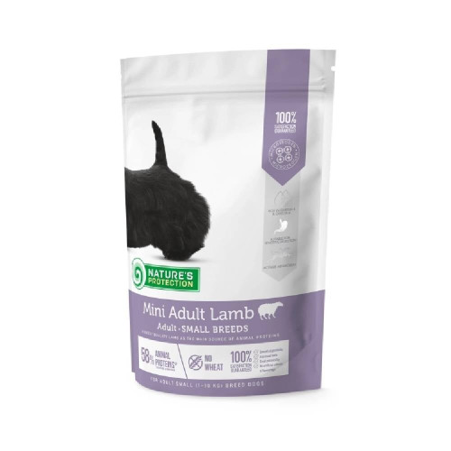 Сухой корм Nature's Protection Maxi adult lamb all breeds для взрослых собак, всех пород, с ягняткой, 18 кг