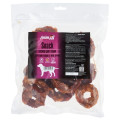 Лакомство AnimAll Snack тыквенные кольца с филе курицы, для собак, 500 г