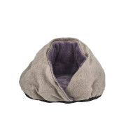 Лежак AnimAll Alice, 43×28×43, S, серый Лежак AnimAll Alice, 43×28×43, S, серый