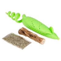 Игрушка GiGwi Refillable Catnip Мышка резиновая для кошек, резина, 16,5 см Игрушка GiGwi Refillable Catnip Мышка резиновая для кошек, резина, 16,5 см