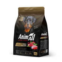 Сухий корм AnimAll для дорослих собак великих порід, зі свіжою індичкою та ягням, 2.5 кг Сухий корм AnimAll для дорослих собак великих порід, зі свіжою індичкою та ягням, 2.5 кг