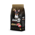 Сухой корм AnimAll для взрослых собак малых пород, со свежей индейкой и ягненком, 700 г