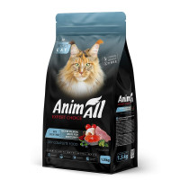 Сухий корм AnimAll для котів, лососем, білою рибою та свіжою індичкою, 1.5 кг Сухий корм AnimAll для котів, лососем, білою рибою та свіжою індичкою, 1.5 кг
