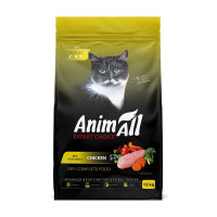 Сухой корм AnimAll для кошек, со свежей курицей, 12 кг