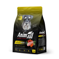 Сухий корм AnimAll для собак, зі свіжою куркою, 2.5 кг Сухий корм AnimAll для собак, зі свіжою куркою, 2.5 кг