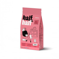 Сухой корм Half&Half для котят, с говядиной, 2 кг Сухой корм Half&Half для котят, с говядиной, 2 кг